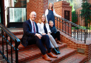Photo of attorney Stark and his family